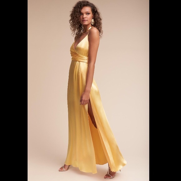 jill stuart yellow dress